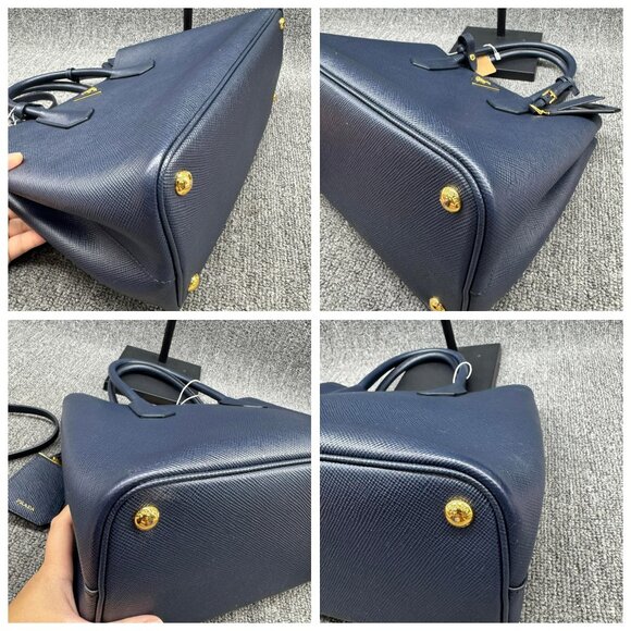 Prada Double Cuir Saffiano Satchel Bag 755-011125 - Picture 14 of 16